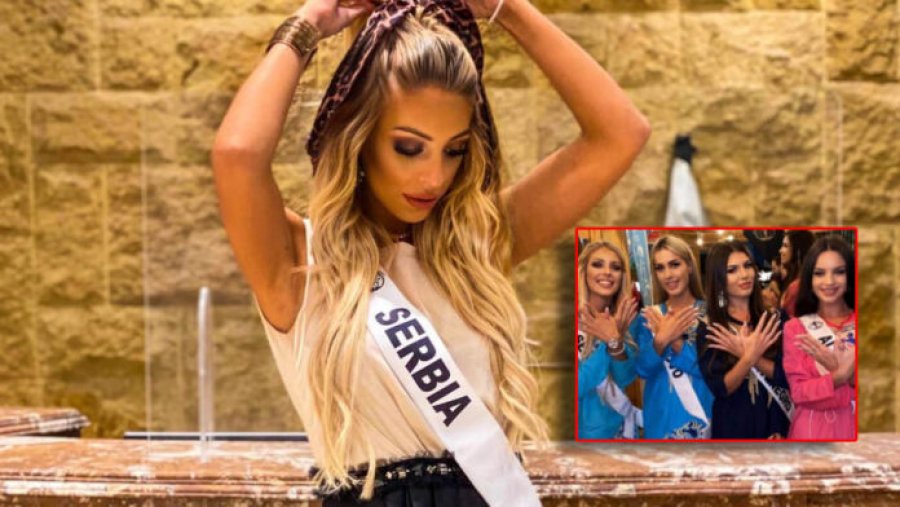 Miss Serbia po trajtohet me infuzion, veç pse e bëri shqiponjën!