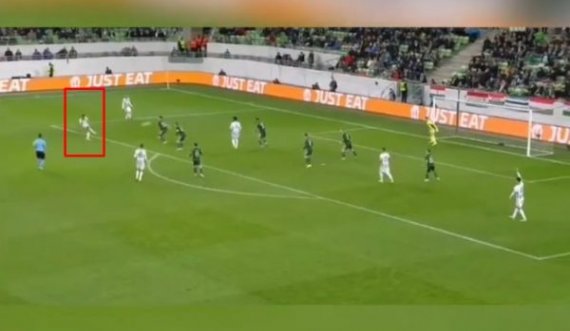 Goli i çmendur i sulmuesit të Kombëtares në Europa League