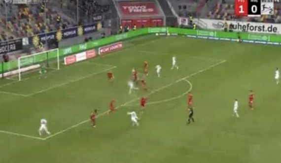 Florent Muslija shënon gol të çmendur në fund të takimit për ta shpëtuar Hannoverin nga humbja
