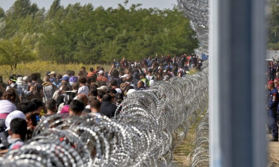 Emigrantët çajnë kufirin drejt BE’së me lopata