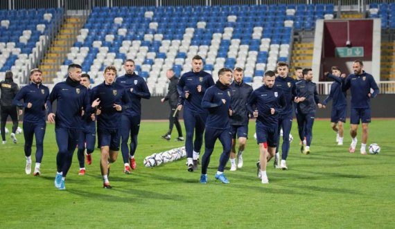 Kosova sot zhvillon stërvitjen e fundit para ndeshjes së nesërme me Jordaninë