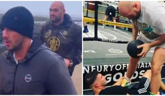 Tyson Fury i tregon Jake Paulit se çfarë e pret në duelin me vëllain e tij – stërvitje të ‘çmendura’