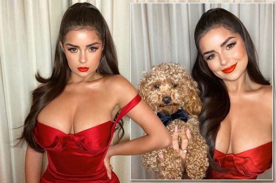 Demi Rose provokon me fustanin 'sek*i'