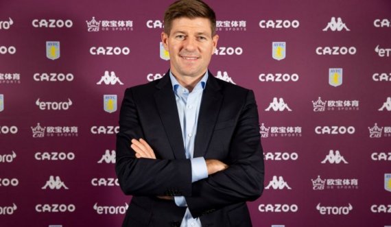 Fjalët e para të Steven Gerrard si trajner i Aston Villas