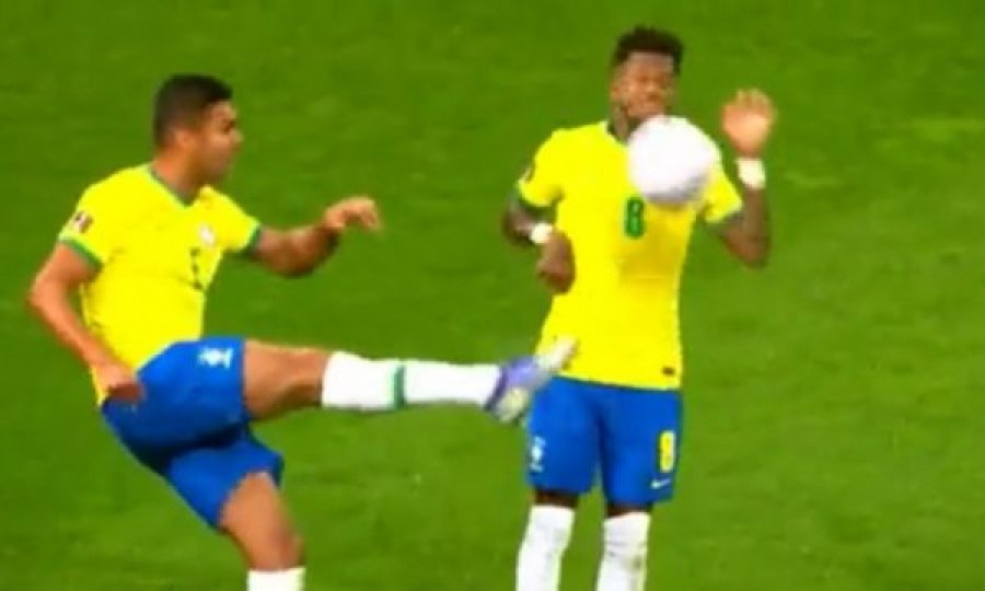 Casemiro e qorron Fredin e Man Unitedit