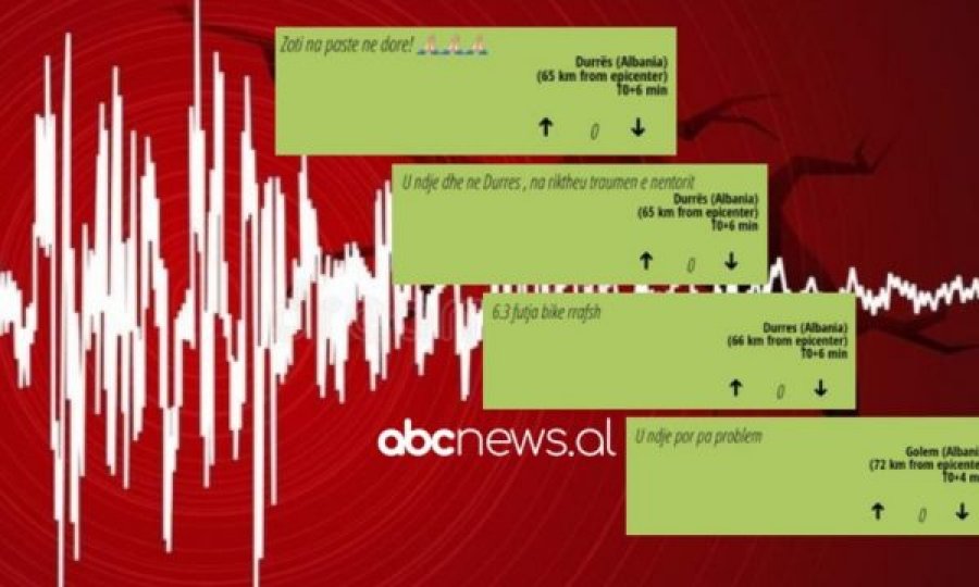 “Na pastë Zoti në dorë,” shqiptarët reagojnë të frikësuar pas tërmetit