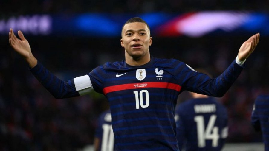 Mbappe theu rekordin 63-vjeçar pas katër golave të shënuara ndaj Kazakistanit