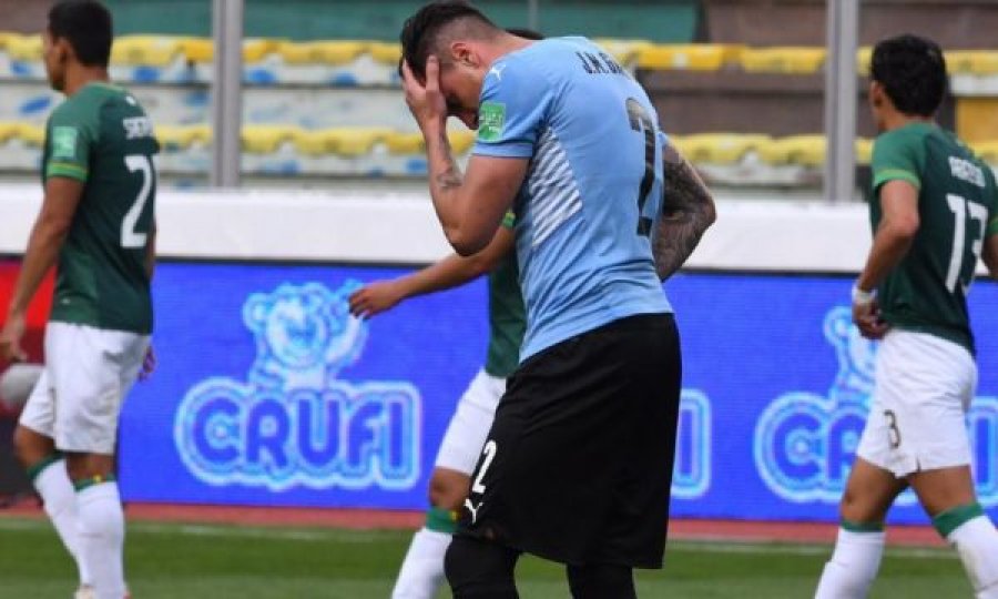 Uruguai rrezikon të mbetet jashtë Botërorit, pas humbjes ndaj Bolivisë
