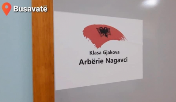Një klase në Kamenicë ia kanë lënë emrin “Arbërie Nagavci”