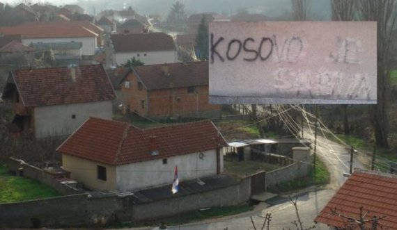 Provokim i rëndë: Dikush shkruan mbi mure 'Kosovo je Serbia' në Rahovec