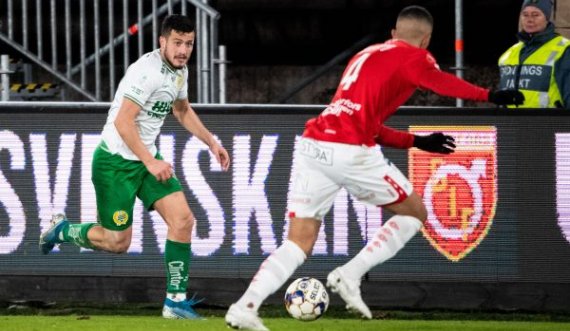 Selmani shënon në fitoren e thellë të Hammarby ndaj Degerfors