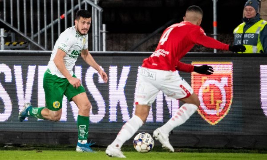 Selmani shënon në fitoren e thellë të Hammarby ndaj Degerfors