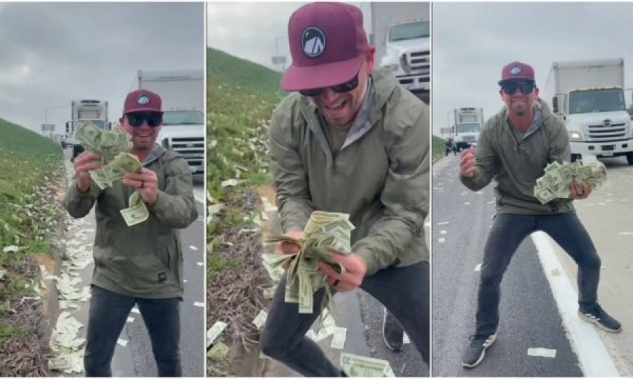 Çfarë ndodhi me ata që gjetën e mblodhën plot para në një autostradë në SHBA