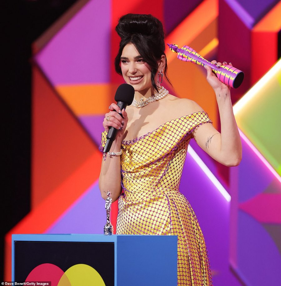 Brit Awards bën ndryshimin drastik, Dua Lipa e fundit që fiton çmim si artistja më e mirë
