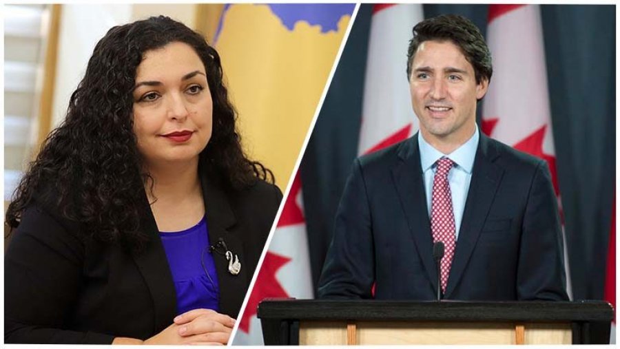 Vjosa Osmani sot takohet me kryeministrin kanadez, Justin Trudeau