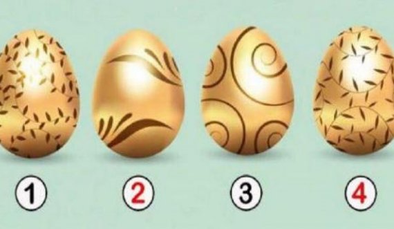 Test: Zgjidhni një nga vezët e arta për të zbuluar se çfarë mesazhi fshihet brenda saj