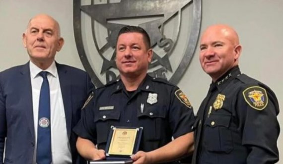 Kosovari vlerësohet si polici i vitit në Teksas 