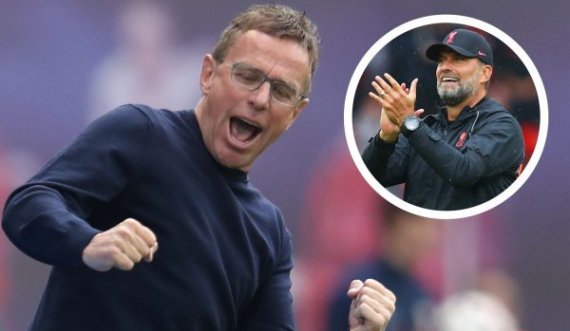 Klopp thotë se ardhja e Rangnick te Man United është lajm i keq për të dhe rivalët