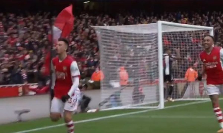 Martinelli shënon gol të bukur për Arsenalin