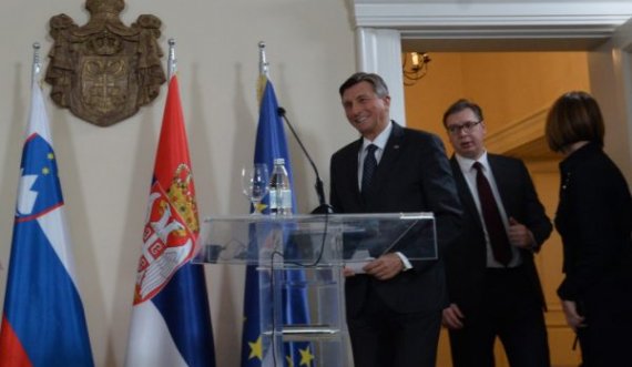 Pahor në Beograd: Jam i shqetësuar për dialogun Kosovë-Serbi