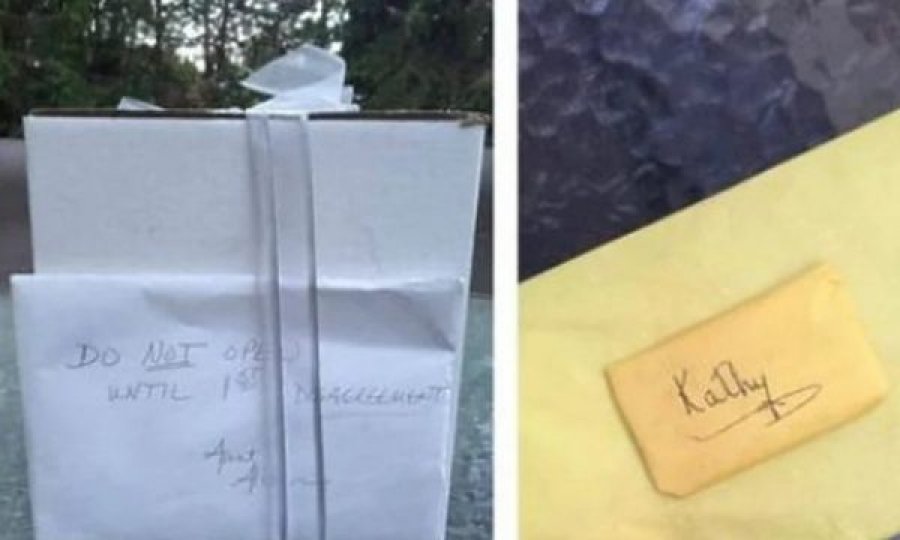Çifti harruan të hapin dhuratën e martesës për nëntë vite, doli diçka që ua shpëtoi martesën