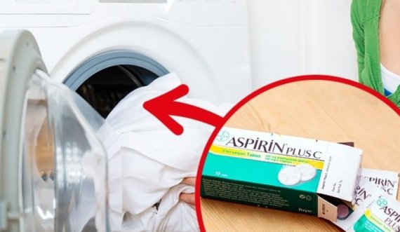 Përdorimi i aspirinës për heqjen e njollave nga rrobat
