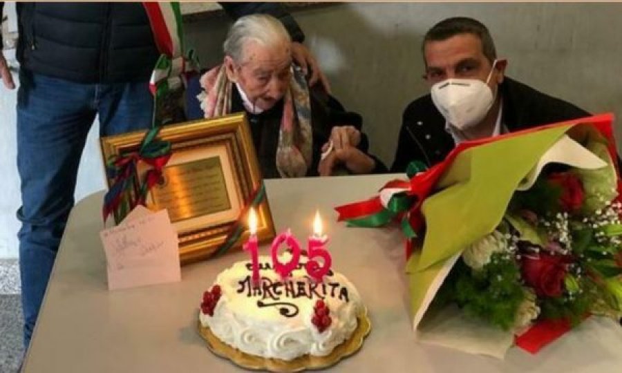 105 vjeçarja mund Covidin dhe merr dozën e tretë të vaksinës