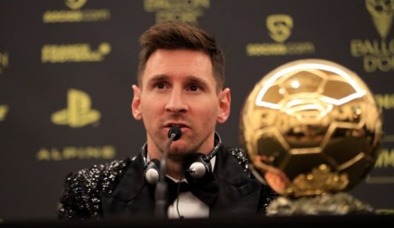 Messi: Edhe pse arritjet ekipore janë kryesore, s’mund ta fsheh dot gëzimin për Topin e Artë