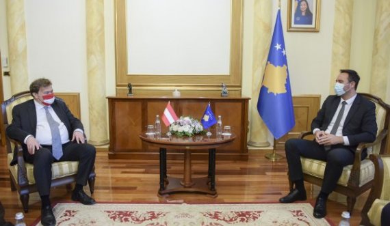 Austria konfirmon mbështetjen për Kosovën në procesin e liberalizimit të vizave