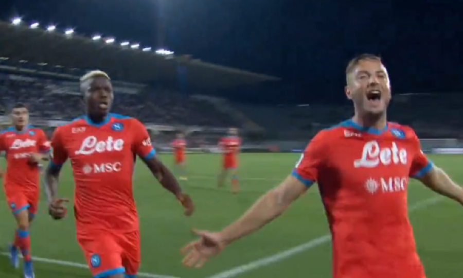 Rrahmani e kalon Napolin në epërsi me golin e dytë të sezonit në Serie A