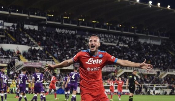 Reagon Rrahmani pasi ia siguroi Napolit fitoren kundër Fiorentinës