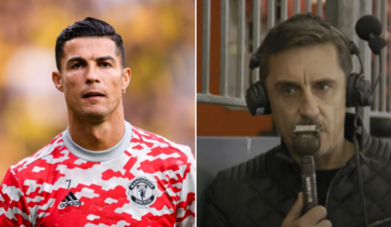 Legjenda e Manchester Unitedit Neville e kritikon Ronaldon