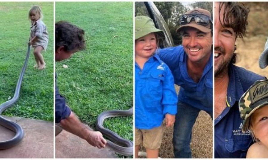  Babai mëson djalin dyvjeçar sesi duhet kapur gjarpërin gjigant 