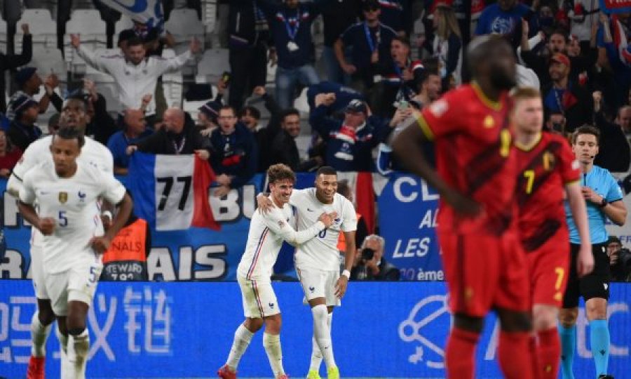 Franca e jashtëzakonshme, përmbys Belgjikën dhe kualifikohet në finale