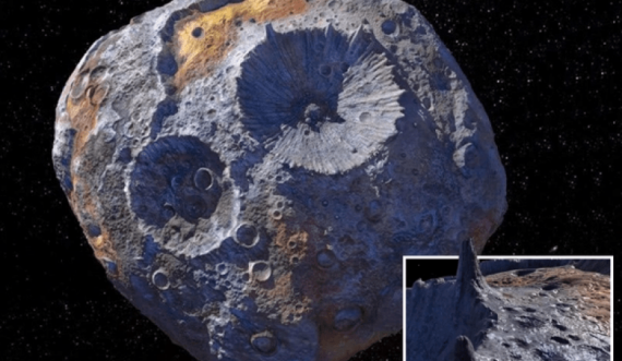 NASA po studion asteroidin që përmban aq shumë ar