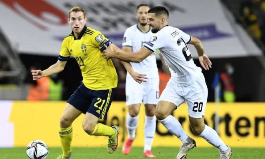 Suedia në epërsi ndaj Kosovës 3-0