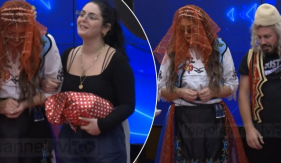  Banorët e Big Brother VIP bëjnë dasmë në shtëpi, Arjola Demiri në rolin e nuses malësore 