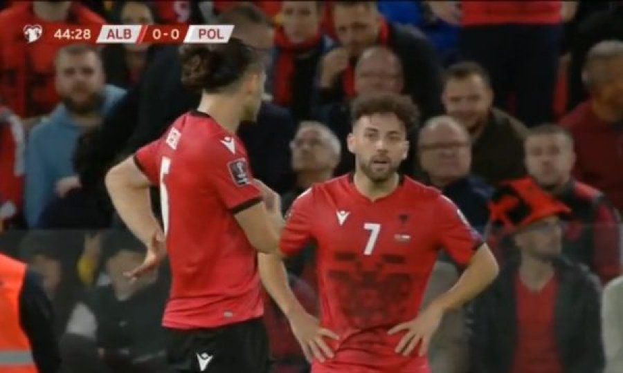 Shqipëria sulmon, krijon, por nuk shënon në pjesën e parë