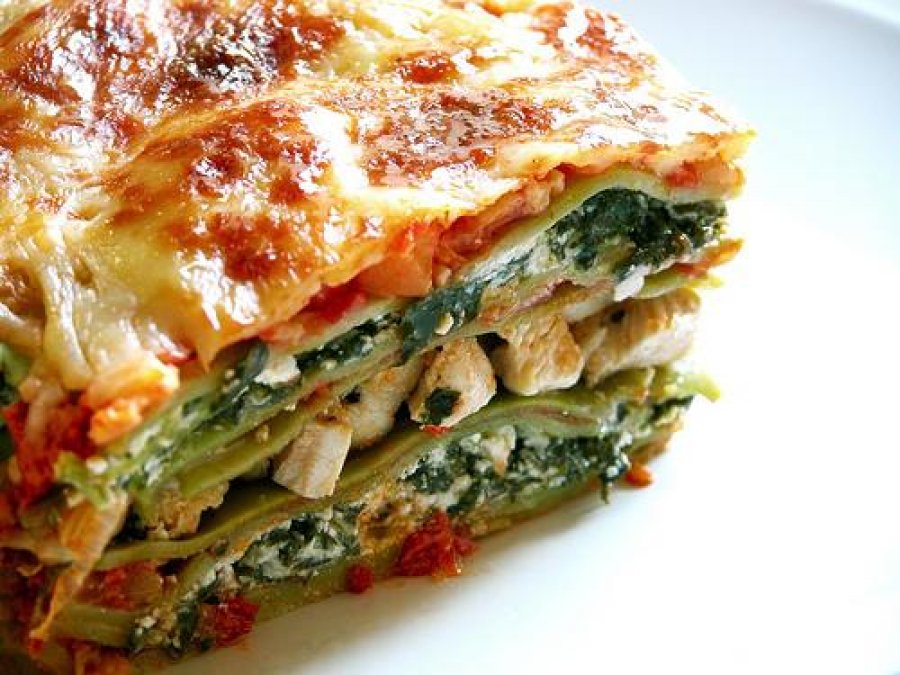 Receta e Pepës- Lazanja me perime