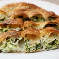 Receta e Pepës:Byrek me spinaq