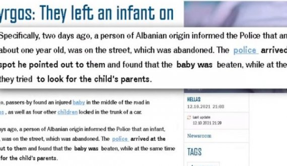 Shqiptari shpëton 5 fëmijë në Greqi