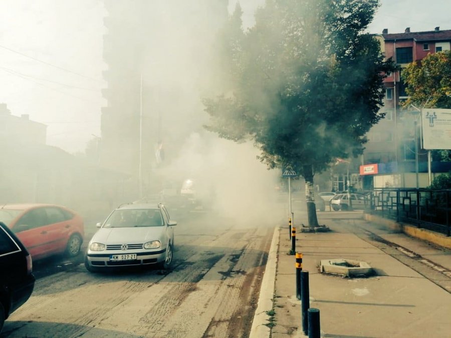 E FUNDIT: Njësia Speciale në mes të Mitrovicës Veriore, ka tensione