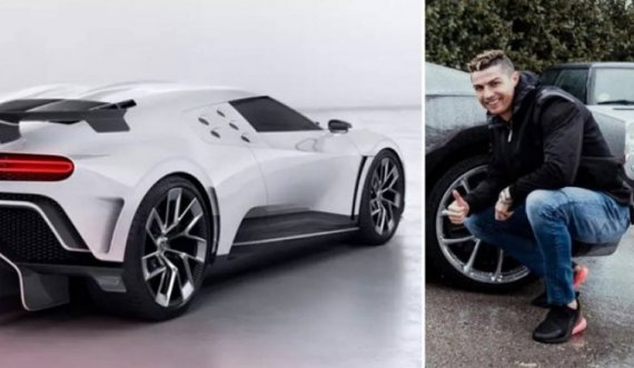 Ronaldo si i  çmendur, shpenzon 10 milionë euro për të shtuar edhe Bugattin e limituar në koleksionin e tij të super makinave