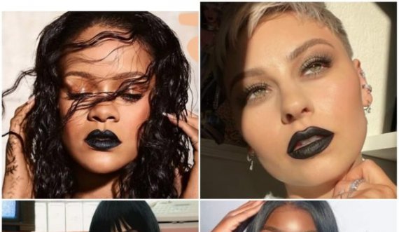 A jeni sa duhet të guximshme për të përqafuar trendin e buzëve të zeza?