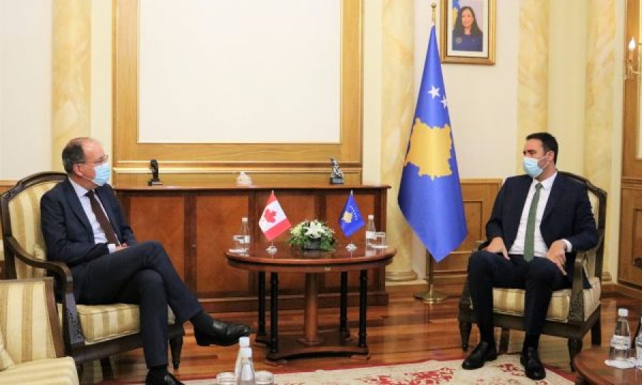 Kanada i ofron Kosovës përkrahje në proceset euroatlantike