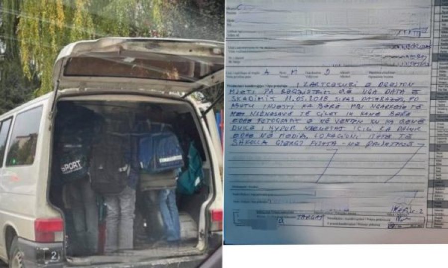 Transportoi nxënësit në këtë mënyrë në Prishtinë, policia merr masa
