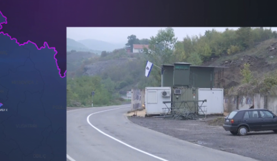 KFOR-i largohet nga pika kufitare në Jarinje