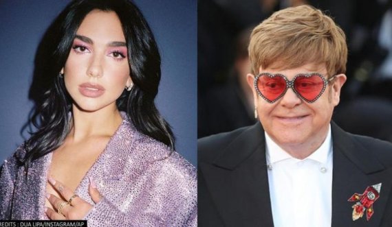 “Numër 1 në Britani”, Dua Lipa dhe Elton John arrijnë super sukses me bashkëpunimin e tyre