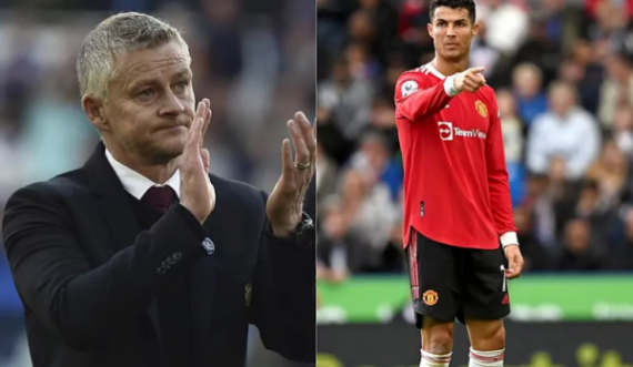 Solskjaer e detyroi Ronaldon t’i përshëndeste tifozët dje, pas humbjes nga Leicester