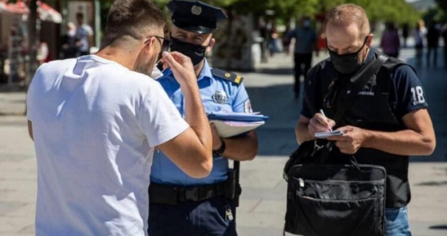 Policia shqipton mbi 400 gjoba për mosrespektim të masave antiCOVID